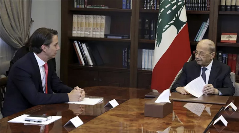 الرئيس اللبناني يوقع اتفاق ترسيم الحدود البحرية مع إسرائيل